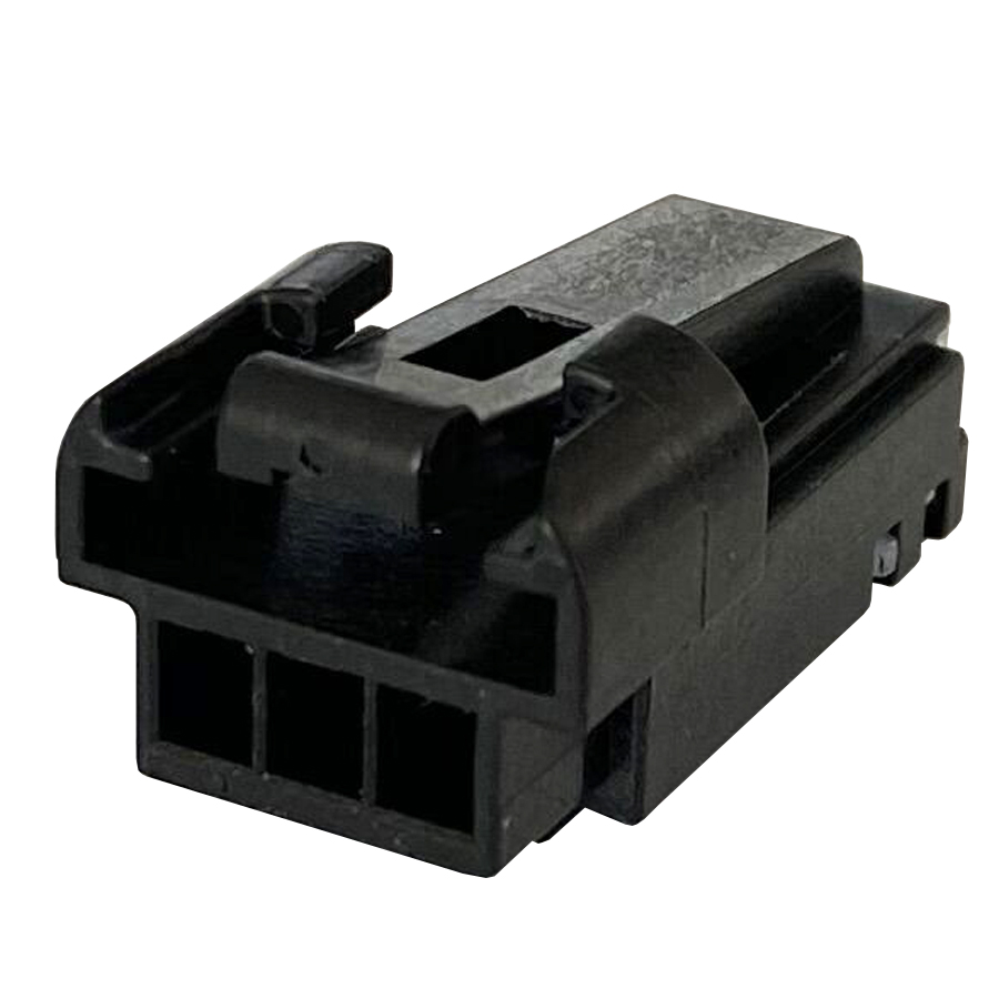 3Pin 2,54mm Buchse Schwarz Auto Aftermarket Stereo Audio Stecker 31067-1010