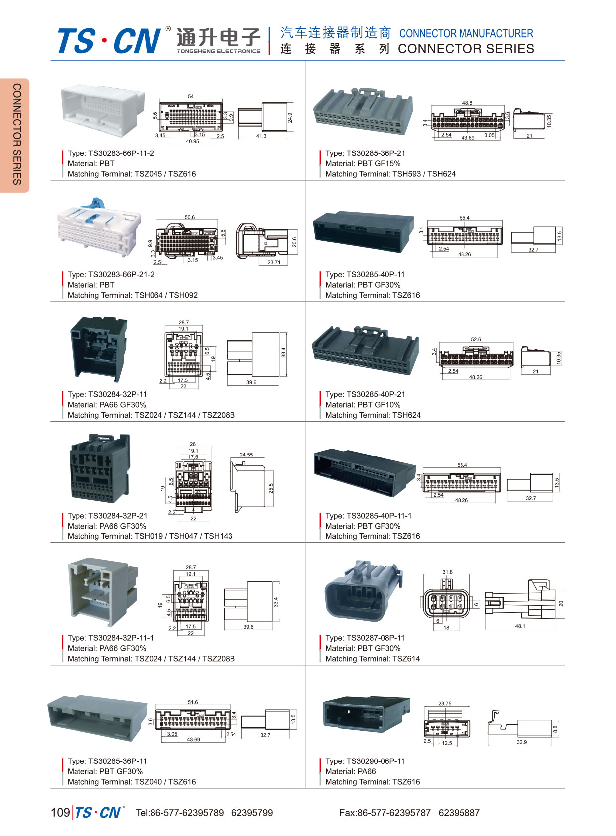 TSCN TS30283 SERIE Kabelbaumstecker für Toyota-Auto