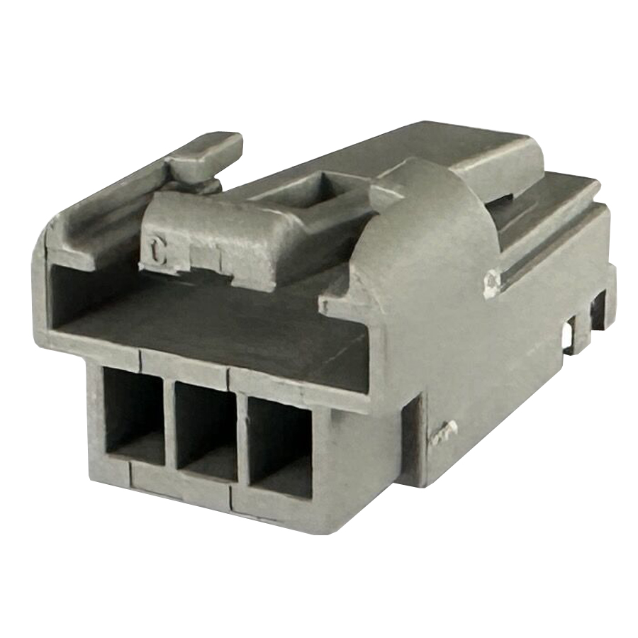 3Pin 2,54mm Buchse Grau Auto Aftermarket Stereo Audio Stecker 31067-1011