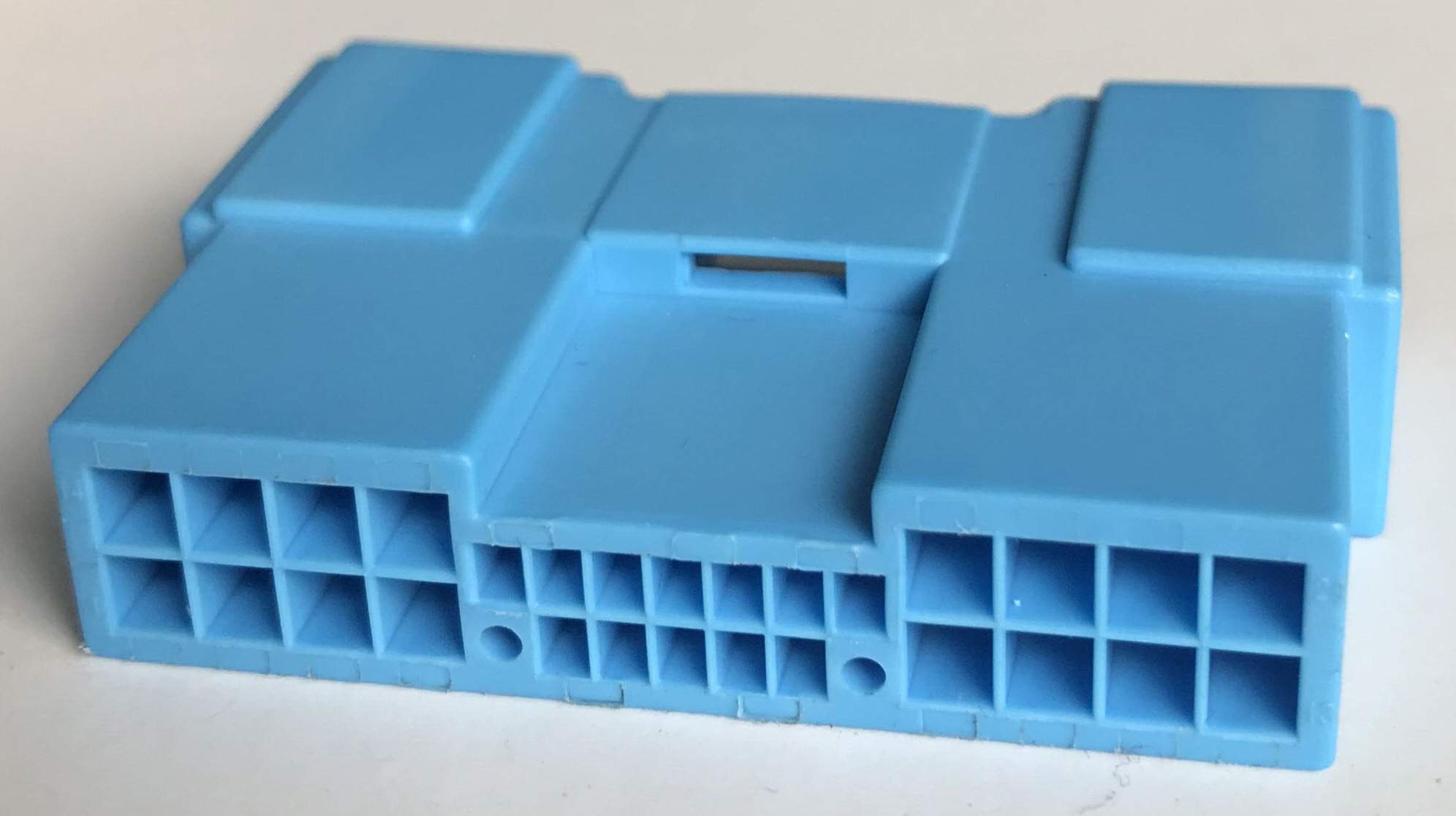 28-Pin-Stecker, blau, Auto-Aftermarket-Stereo-Audio-Anschluss 
