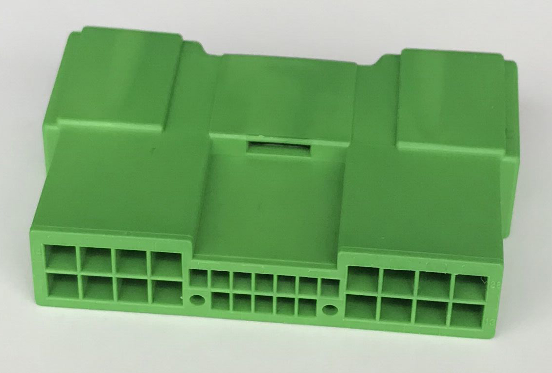 28Pin männlicher grüner Auto-Aftermarket-Stereo-Audio-Anschluss für Toyota-Auto
