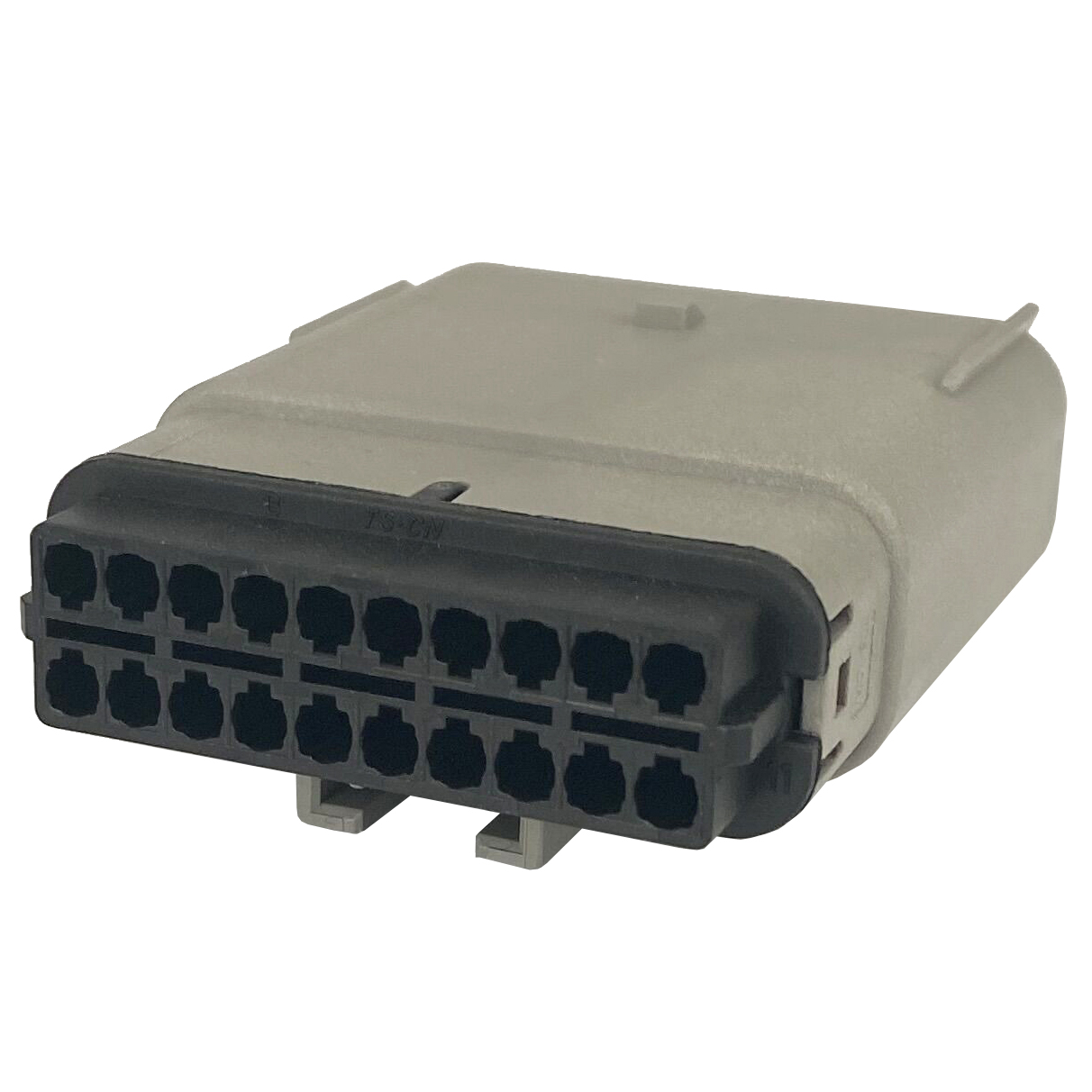 20-Pin-Stecker, grau, Automotive MX150, matt abgedichtet, 33482-2102