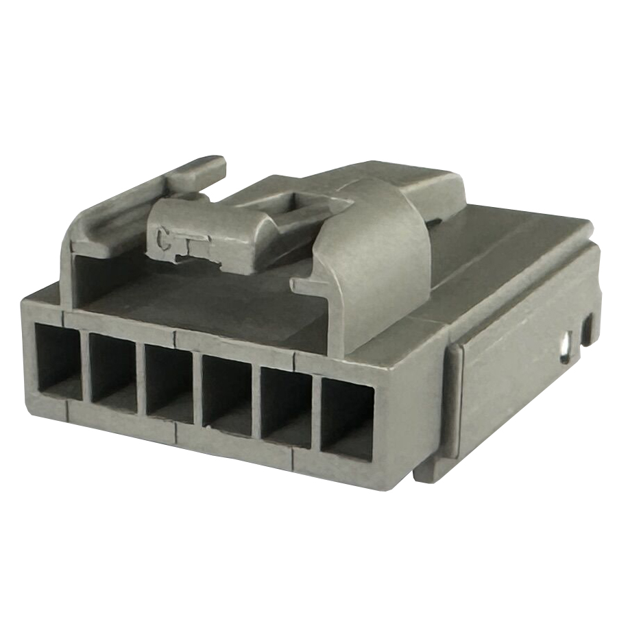 6Pin 2,54mm Buchse Grau Auto Aftermarket Stereo Audio Stecker 31073-1012