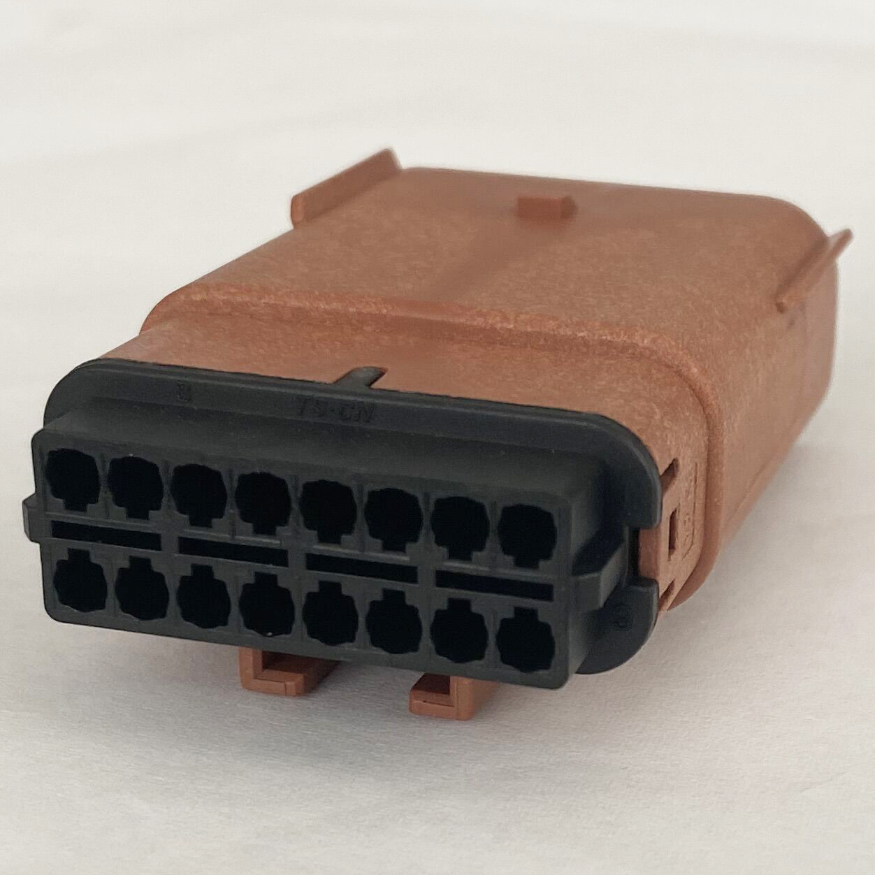 16-Pin-Stecker, braun, Automotive MX150, matt abgedichtet, 33482-8603