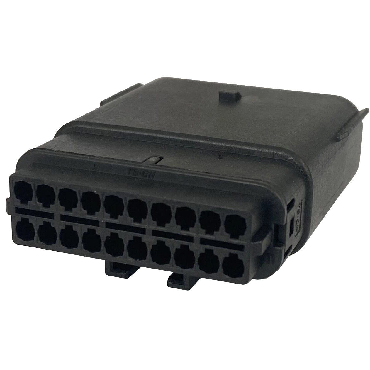 Schwarzer, 20-poliger, matt abgedichteter MX150-Kfz-Steckverbinder 33482-2101