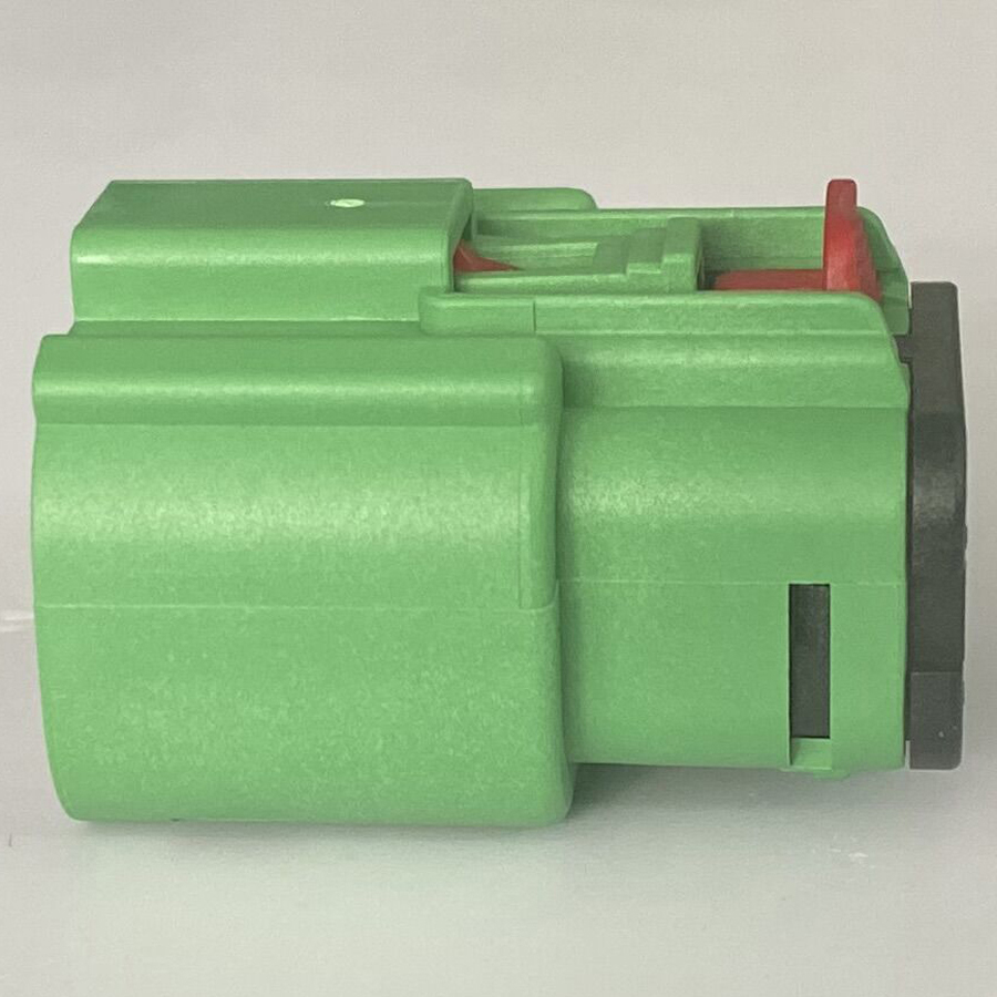 12Pin weiblicher grüner Auto-Aftermarket-Stereo-Audio-Anschluss 33472-1204