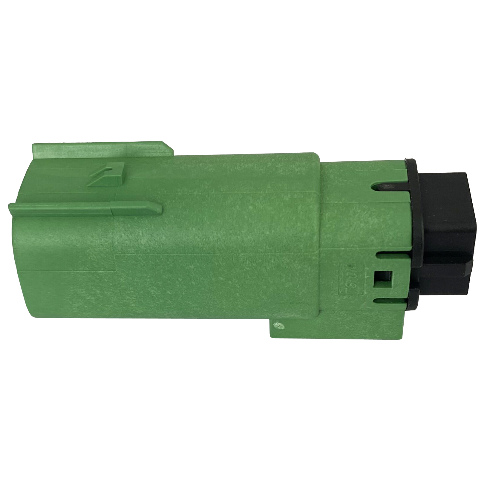 6-poliger grüner Automotive-MX150-Stecker mit mattversiegeltem Stecker, Schlüssel D 33482-3604